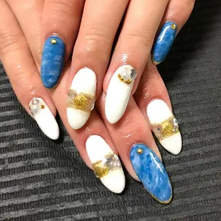 ネイル モチの良さ◉ フィルインネイル♡のネイルデザイン