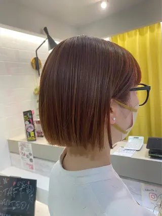 ミディアム カラー 吉田 遥稀【Earth】のヘアスタイル