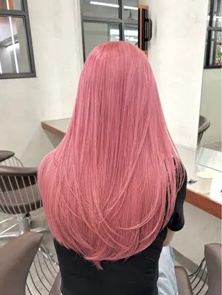 ロング カラー ブリーチ ハイトーン 特化🌈フジタハルキのヘアスタイル