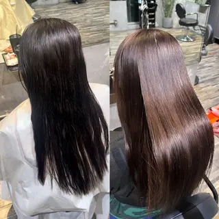 カラー 🦋Lond🦋 manakaのヘアスタイル