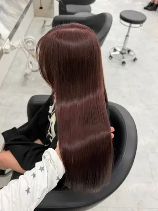 ロング カラー ヘアアレンジ 透明感カラー🎀艶髪 Anju/渋谷🎀のヘアスタイル