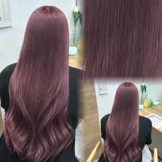 カラー 💖韓国カラー エクステmikotoのヘアスタイル