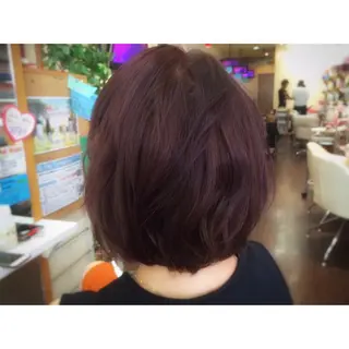 ミディアム 櫻井 なんなのヘアスタイル
