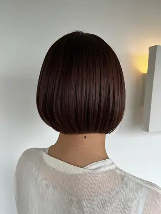 ショート おせ ちさとのヘアスタイル