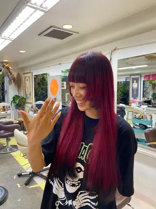 ロング Moca 〰️のヘアスタイル