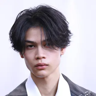 ミディアム パーマ メンズ お悩み×垢抜け特化 KAYA/渋谷のヘアスタイル