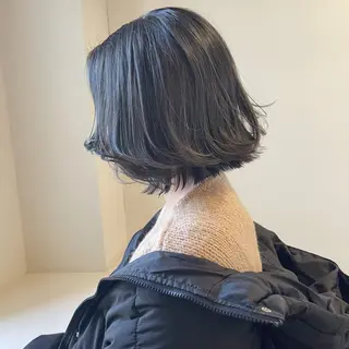 ショート カラー 清水 亮太／赤み消しカラーのヘアスタイル