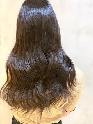 ロング カラー ヘアアレンジ ネイル 夜23時まで予約🉑 reverieあきらのヘアスタイル