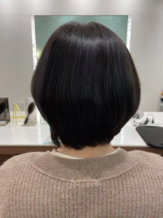 ショート ＊ボブモデル＊ 清水菜穂香のヘアスタイル
