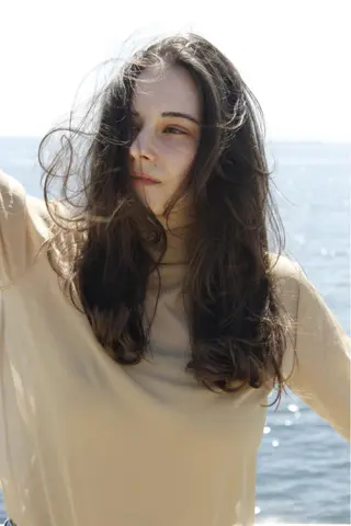 ロング 山本 龍貴のヘアスタイル