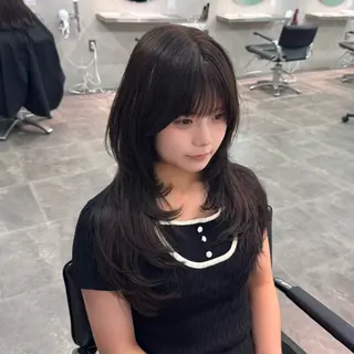 ロング 韓国特化🇰🇷千葉 /レイヤーカット竜生のヘアスタイル