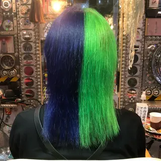 ミディアム カラー KOYA ｺﾔのヘアスタイル