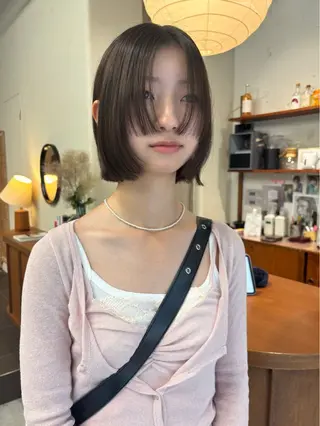 ショート カラー 永田 愛莉のヘアスタイル