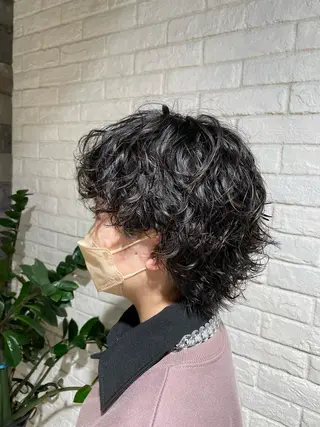 ショート パーマ 小野寺 もものヘアスタイル