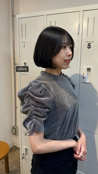 ショート カラー ヘアアレンジ ᵐⁱᵏⁱᵏᵒ / レイヤー★のヘアスタイル