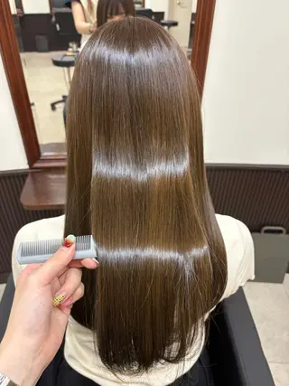 ロング カラー yoro /ミホのヘアスタイル
