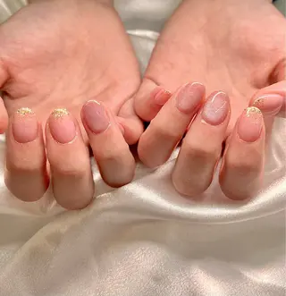 ショート Silent 話さないネイルサロンのネイルデザイン