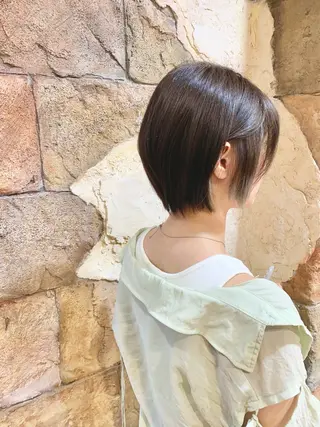 カラー 保坂 彩月のヘアスタイル