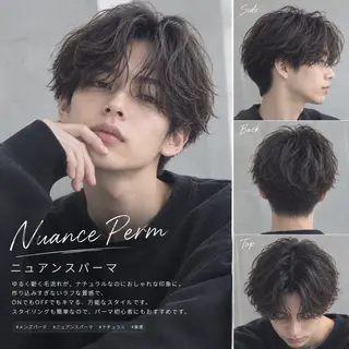 パーマ シエル岡山店 行司　圭佑のヘアスタイル