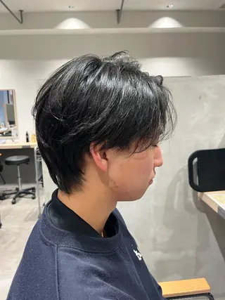 ショート メンズ 宮ケ谷 詩温のヘアスタイル
