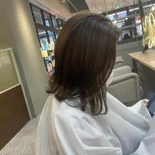 セミロング MATISSE藤崎 渕上 ジュビアイのヘアスタイル