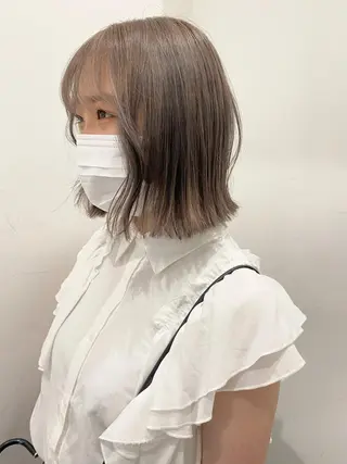 ミディアム Amelie yunのヘアスタイル
