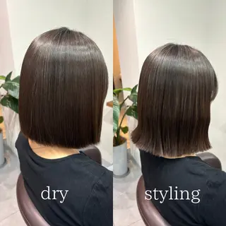 ミディアム 髪質改善・縮毛矯正/ 下村陽平のヘアスタイル