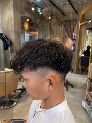 ショート パーマ ヘアアレンジ メンズ 🍀Ryosuke 🍀のヘアスタイル