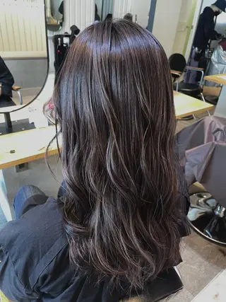 カラー 💘韓国レイヤー上 品カラーruru💘のヘアスタイル