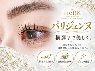 マツエク・マツパ まつげパーマ/LED meRK梅田のマツエク・マツパデザイン