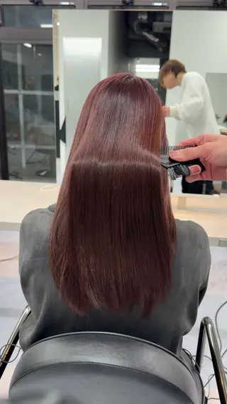 ロング Rita/髪質改善/ ブリーチなしWカラーのヘアスタイル