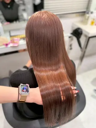 カラー 夏の透明感🤍トレ ンドレイヤー🤍銀座のヘアスタイル