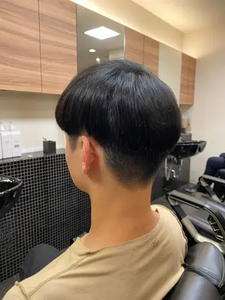 ショート メンズ メンズパーマモデル 大募集中のヘアスタイル