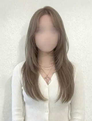 ロング 🩶透明感｜レイヤー ｜Honoka🩶のヘアスタイル
