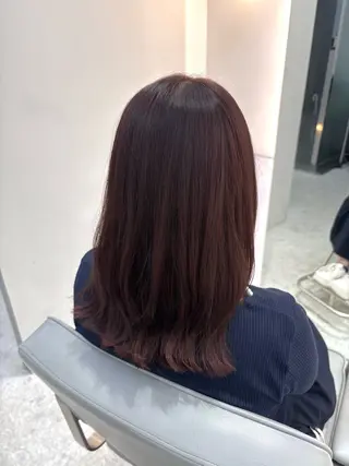 ミディアム カラー *Zina S * Natsukiのヘアスタイル
