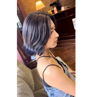 ショート カラー 石井辰功也 フリーランス美容師のヘアスタイル
