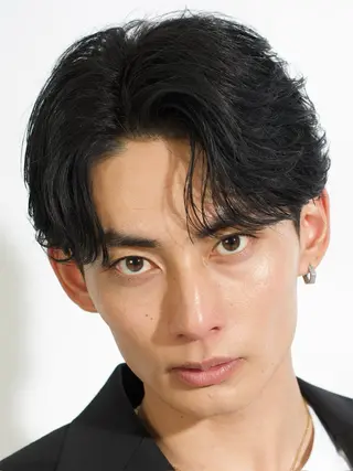 メンズ 曲がる縮毛矯正 /山本千太のヘアスタイル