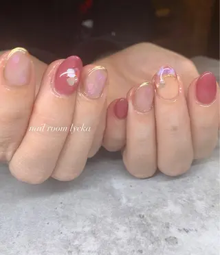 ネイル ネイルルームリッカ 𝐦𝐚𝐲𝐮のネイルデザイン