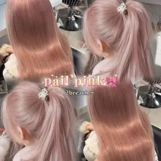 ロング レイヤー/ハイトーン 🤍reina🤍のヘアスタイル