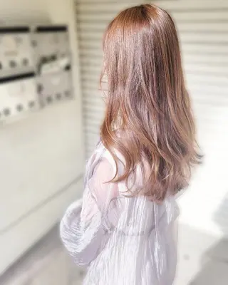 ロング 代表/淀屋/髪質改善 ダメージレスカラー✨のヘアスタイル