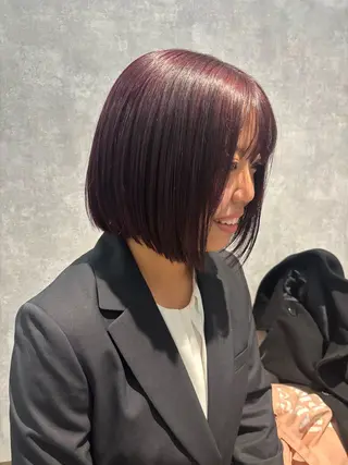 ショート 🌐NATSUMI 🌐【寒色カラー】のヘアスタイル