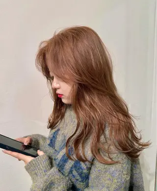 ロング モテhair♡.* マツエク/さくら🍨のヘアスタイル