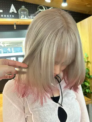 ミディアム カラー killa表参道 /hinaのヘアスタイル