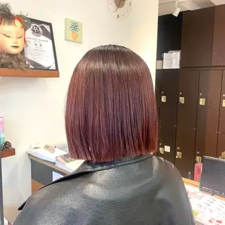 ショート カラー パーマ このみ/透明感カラー /ヘアアレンジ🫧のヘアスタイル