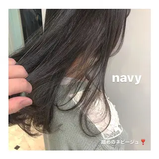 ミディアム カラー レイヤーボブ/ボブ 仲川和人のヘアスタイル