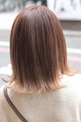 ミディアム カラー ヘアアレンジ 川内 政人のヘアスタイル