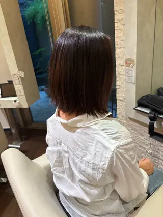 ミディアム 扇 空のヘアスタイル