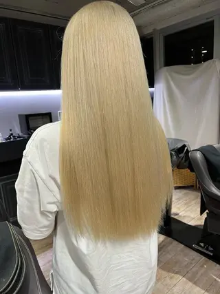 ロング カラー amie三宮 NAKANOのヘアスタイル