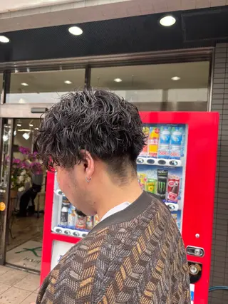 パーマ メンズ 🐰K+Plus🐰 まゆ🐰のヘアスタイル