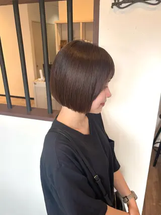 ミディアム 勝田 沙耶のヘアスタイル